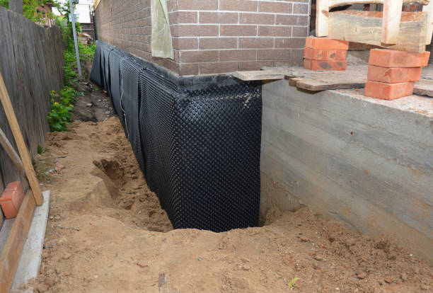 Crawl space vapor barrier installation in LaFayette, GA